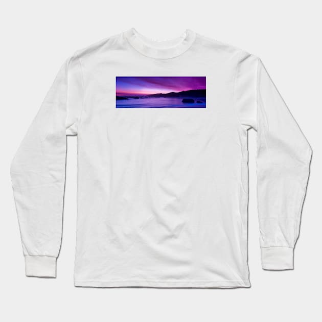 Greens Pool Dusk Long Sleeve T-Shirt by paulmp